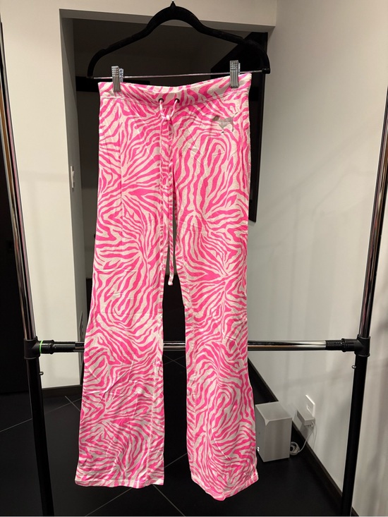 PINK Victoria's Secret Other - PINK Victoria's Secret Hot Pink and White Zebra Lounge Pants